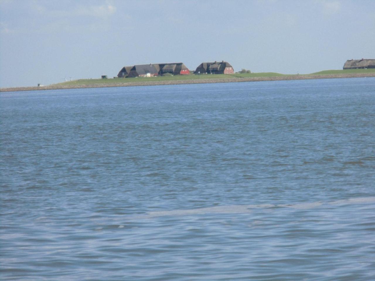 Haus-Halligblick-Ferienwohnung-Hamburger-Hallig Dagebüll エクステリア 写真
